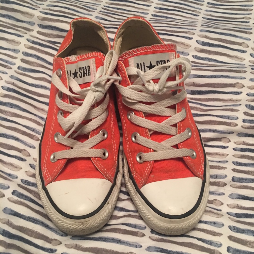 Orange converse